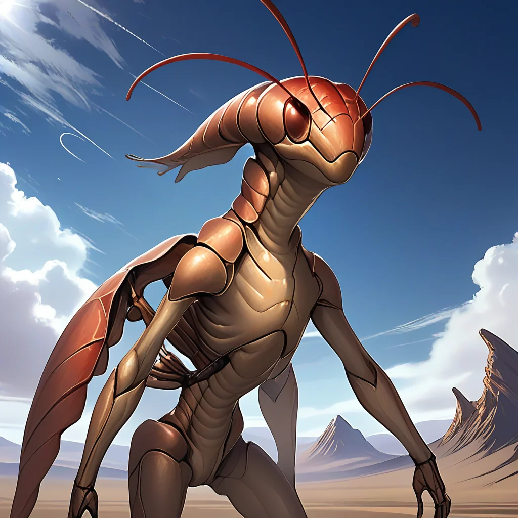 masterpiece,8k,16k,32k,absurd resolution,,high resolution,no pixels,beautiful detailed sky backround,Arthropoid race,solo,looking at viewer,no humans,monster,realistic,alien,
<lora:Stellaris_Avatar_Portriats_XL8:0.6>