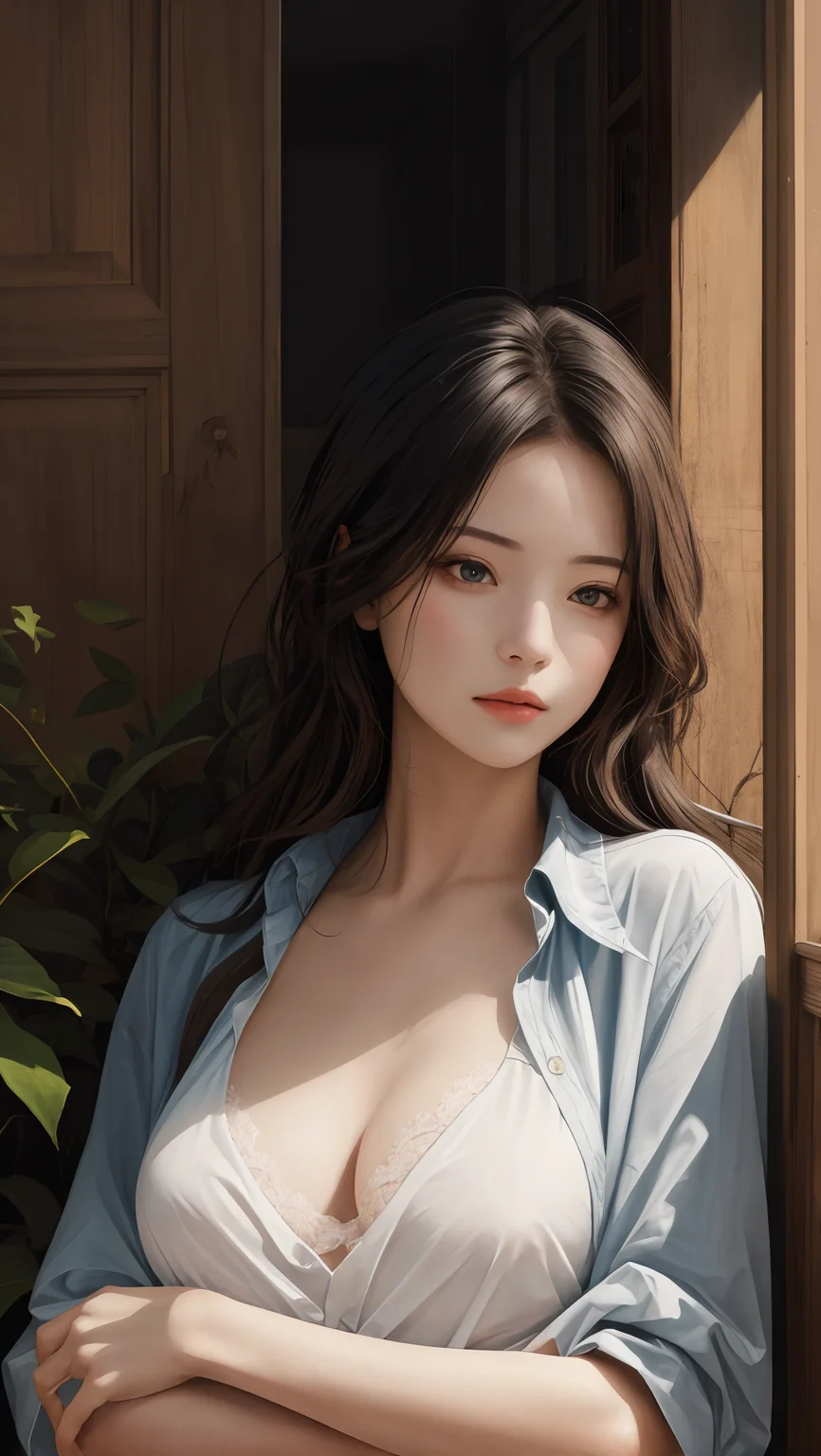 1girl,moyou,realistic,masterpiece,best quality,