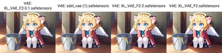 wavy hair, angel wings, angel halo, school uniform and cat ears with {{{{{do not fill}}}}} bucket