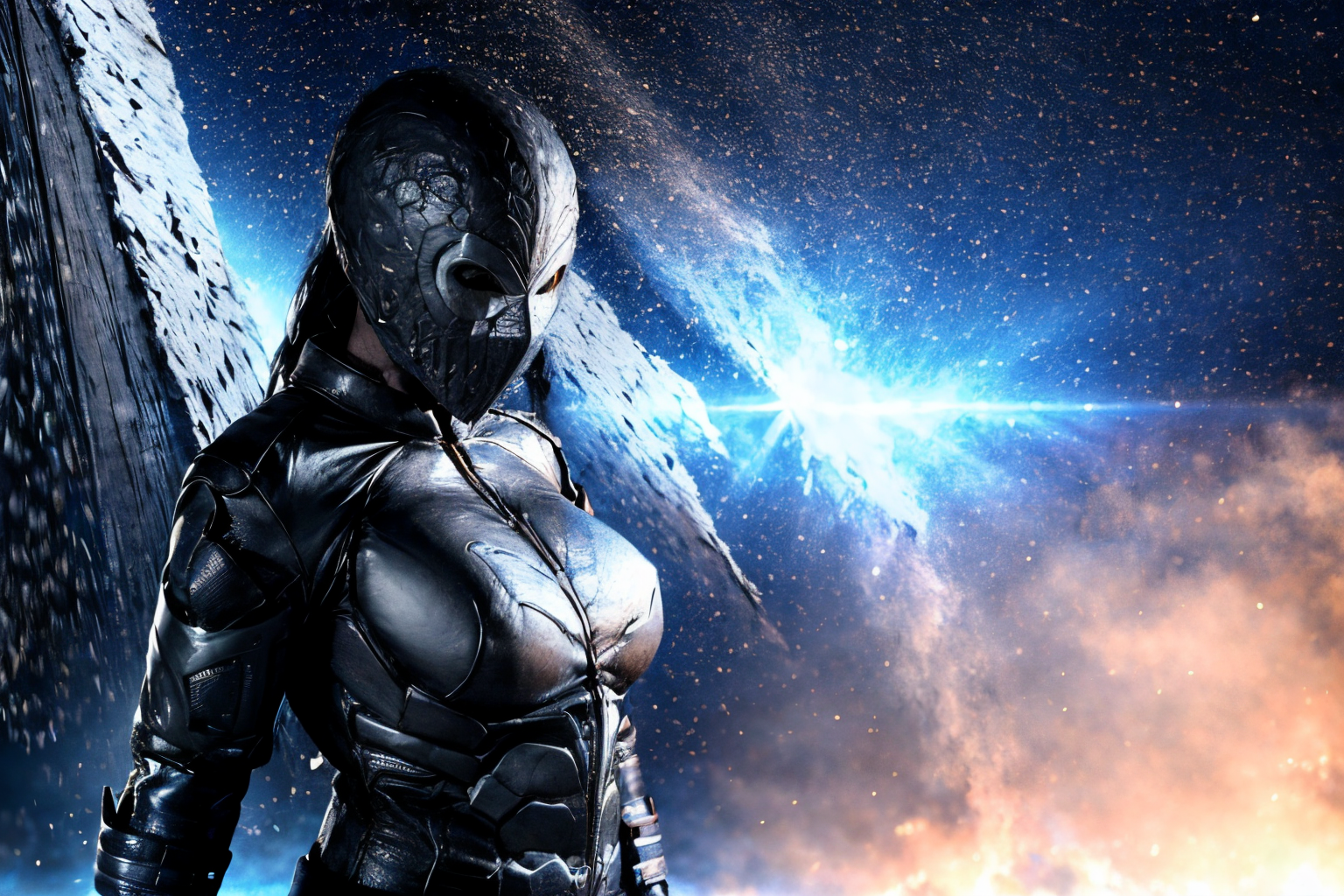(Realisitc:1.5) edobrendel, woman, breasts, mask <lora:EdobRendel_v1.0:0.9>