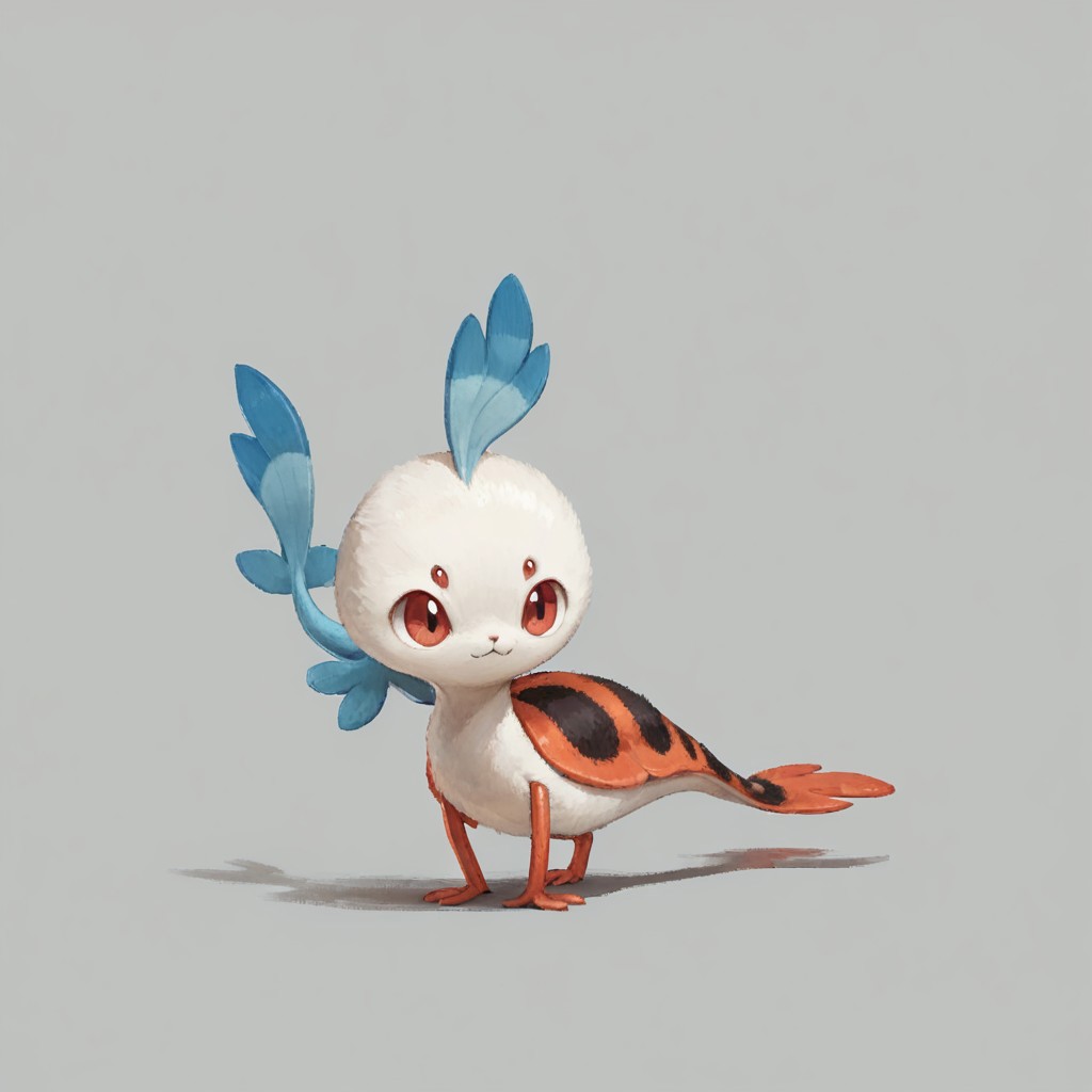 score_9, score_8_up, score_7_up,
p0k3m0n, pokemon, pokemon (creature), no humans, transparent background, simple background, full body, solo, standing,
(cat:1.05), (tit:1.2), (Hummingbird:1.2), (spider:1.2), (salamander:1.1),
simple background, grey background,