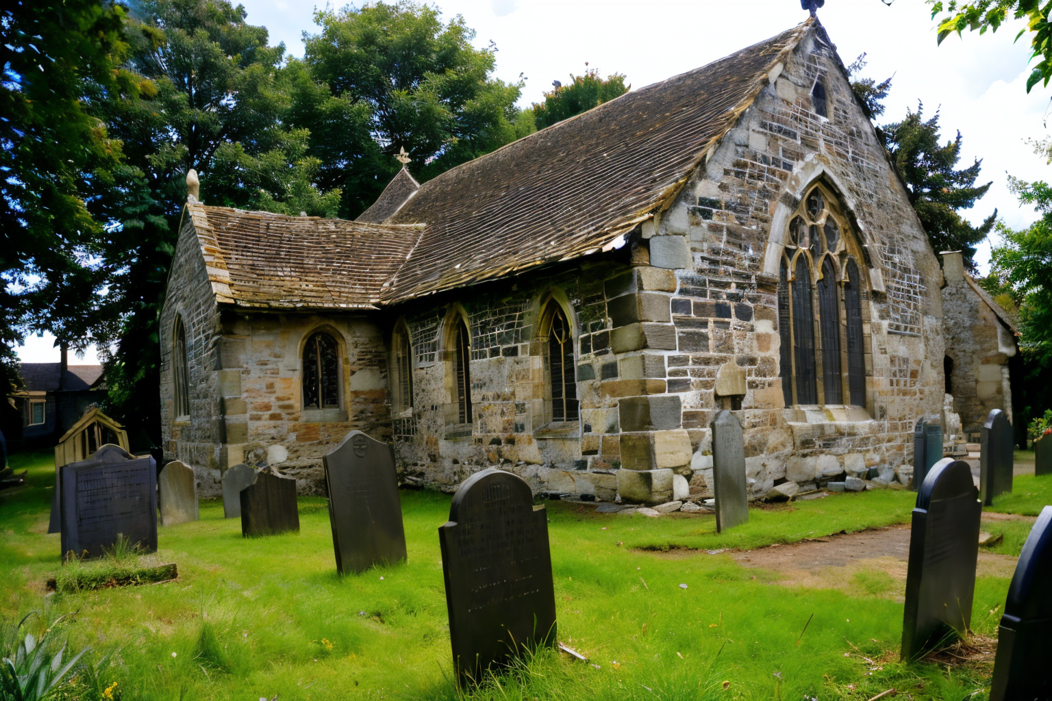 (Realisitc:1.5) EdobOldChurchEngland church cemetery <lora:EdobOldChurchEngland_v1.0:0.8>