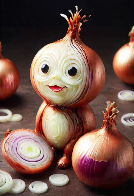 onionstyle free self-expression regarding onion can cry