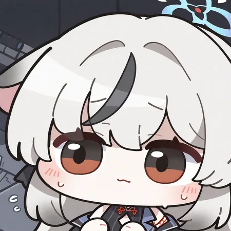 1girl, solo, blush, closed mouth, sweat, black eyes, :3, chibi, deformed, arikuigames1105, kokona \(blue archive\), averting eyes,
very awa, masterpiece, best quality, amazing quality, absurd res, hi res, highres, <lora:NoobV065sHyperDmd:1> <lora:nunchi:0.6> <lora:Arikuigames1105IllustriousV1:1> <lora:ER_SD:1>