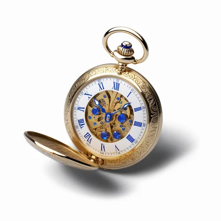(((masterpiece))),(((best quality))),((ultra-detailed)),solo,isometric,
WAM_bd,solo,
A golden pocket watch, with intricate time symbols engraved on the dial, and a blue sapphire inlaid on the back,,
(white background, simple background:1.5),fantasy art,
 <lora:WAMå»ºç­æ¨¡å:0.8>
