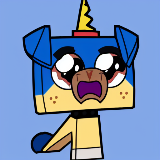 puppycorn scared