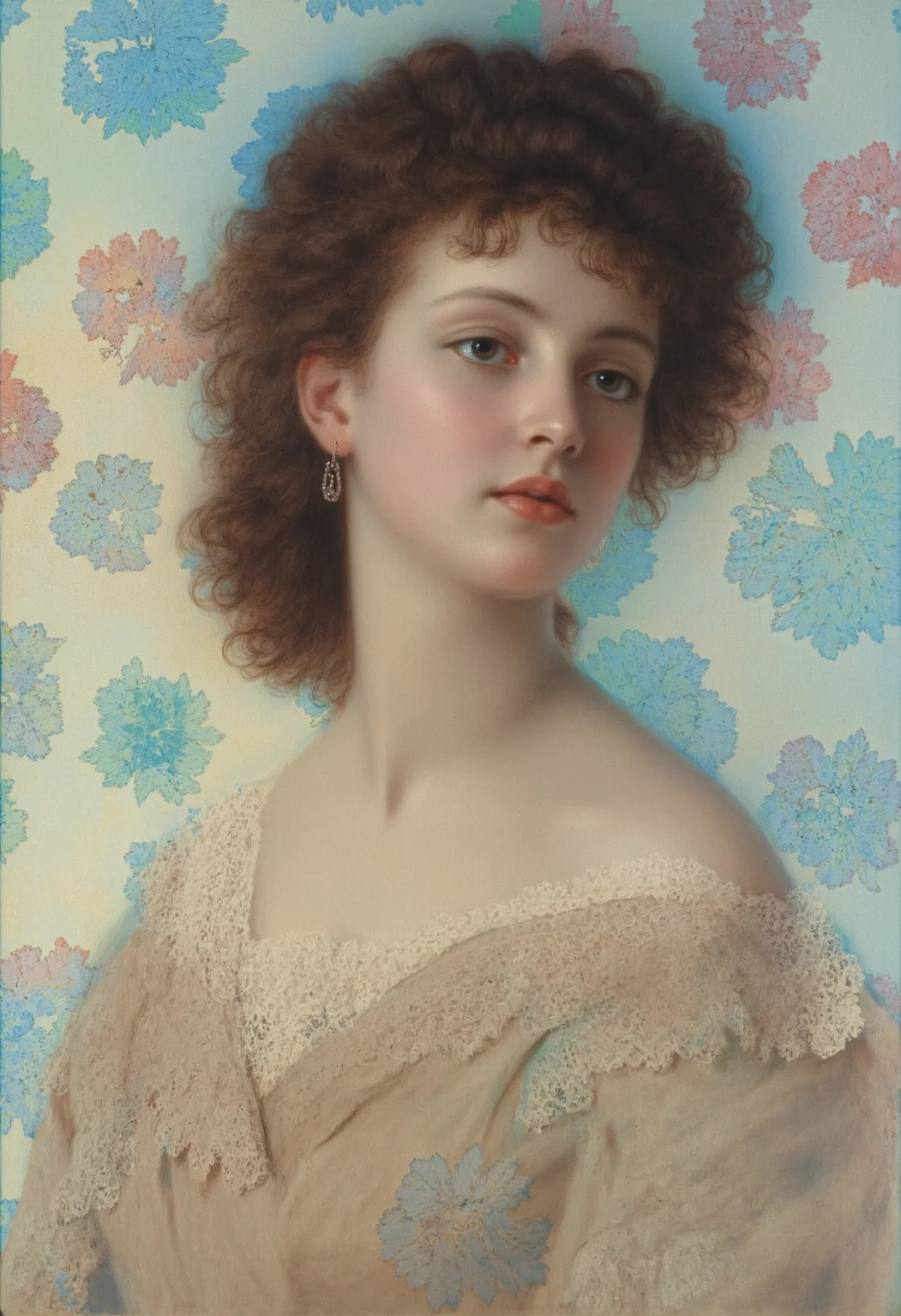 FS. 1girl,mysterious girl with freckles,an exotic girl in off-shoulder sweater,fading backlit background,pastel colors,alluring goddess,amazing depth,double exposure,surreal,geometric patterns,intricately detailed,bokeh,perfect balanced,deep fine borders,artistic photorealism,smooth<lora:FS_v2:1> <lora:flux.1_lora_flyway_Epic-detail_v2:0.6>