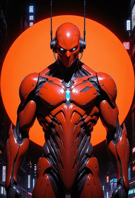 best quality,solo focus,
solo,gantz-advancedsuit,
osaka \(city\),doutonbori,(midnight,neon sign:1.3),
<lyco:gantz-advancedsuit_v10-000003:1.0>, gantz advanced suit,
, (((orange sphere on background)))