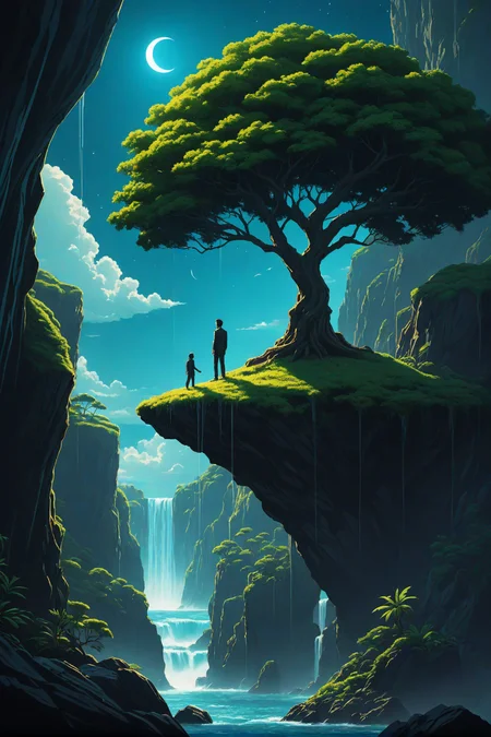 by Bess Hamiti and Noriyoshi Ohrai in the style of Cyril Rolando