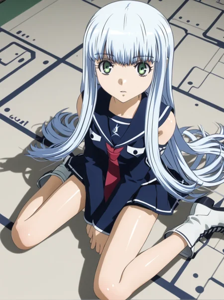detailed background, shiny skin, posing, rating safe,
<lora:iona.pony:1>,
iona,
high angle, 
sit, looking at viewer,