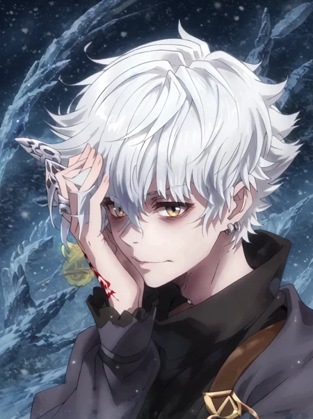 detailed background, shiny skin, posing, rating safe,
<lora:fatego.pony:1>,
fatego, kadoc,