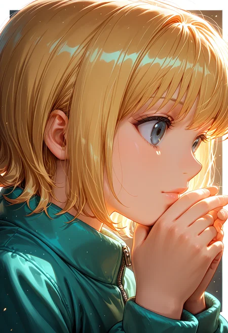 masterpiece, best quality, 32k, high resolution, absurdres
1girl, solo, Borksen, h_borksen, hunter x hunter, official art, dark grey eyes, short blond hair, long sleeves,full turquoise clothes, bangs, tturquoise jacket,
closeup, closeup to face, portrait, outside border
simple background
light particles, dynamic angle, cinematic angle, various angles, detailed background, beautiful background, (rays light:1.0),(grow:1.0) vivid colors, shiny and glossy, anime style, high-res, beautiful aesthetic, very intricate, high-quality details, vibrant,
<lora:add-detail-xl:1.10> <lora:spo_sdxl_10ep_4k-data_lora_webui:0.95> <lora:noobai_ep11_stabilizer_v0.138_fp16:0.6> <lora:StS-Illustrious-Detail-Slider-v1.0:1.10> <lora:cfg_scale_boost:0.95> <lora:nyalia:0.20> <lora:HUNTERHUNTER___Morena_____borksen:1>