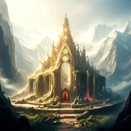 8k,hi res,(surreal,score_9, score_8_up, score_7_up, score_6_up),realistic analog photo, award winning photo,magnificent, celestial, ethereal, painterly, epic, majestic, magical, fantasy art ,((glowing runes:1.5),((The Elven style:1.7)),((a tall Elven Tower:1.3)),(against the background of fabulous nature:1.5),((fabulous nature:1.7)),((Elven tower, stands against the backdrop of mountains:1.7)),((Lightning is dancing around the a tall tower:1.5)),(((a tall green transparent jade  fairy-tale elven with a golden ornament tower:1.5))),((where magical runes seem to be perfectly intertwined with the  the tower:1.7))), where the natural elements are rampant (((the power of the storm, the power of lightning, the power of fire))), where natural elements run amok (((the power of the storm:1.3))),(((the power of lightning:1.3))),(((the power of fire:1.3))) ((beautiful ancient fairy garden of emerald jade runestones:1.5)),(realistic detailed background),<lora:Tangbohu Detail Tweaker:-0.1>,<lora:Elven-Architecture_ponyXL_LOREVER:1>,<lora:Tempest_Magic_-_XL_Grimoire:1>, tempestmagic,<<lora:Awfully_Stylish_v15.2:1>,<lora:extremely_detailed:1.2>,<lora:glowneon_xl_v1:0.75> glowneon,STX&ChrisHrrFrstF,<lora:ThunderMagic:0.6>  tempestmagic