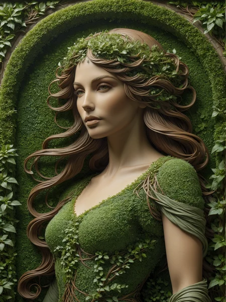 brick wall covered in mad-hecke, mural showing a woman in the style of alphone mucha <lora:Hedge_Row_SDXL:0.8>, (masterpiece:1.2), best quality, (hyperdetailed, highest detailed:1.2), high resolution textures