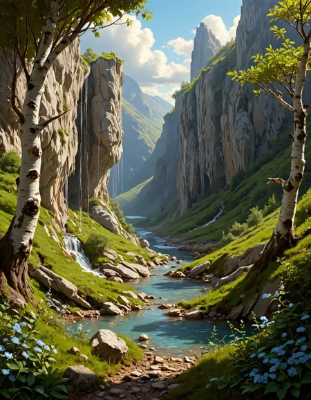 surreal landscape,creator landscape,stale of Jean-Baptiste-Camille Corot (silvery tones), Glacial valley with milky-blue streams, birch bark peeling scrolls, stone tidal fish trap,fieldfare flock in berry bushes.
<lora:LCMTurboMix_DPM_SDE_Karras:0.7>,
<lora:Flux-style-xl-lora:0.7> flux-style,
<lora:extremely_detailed:0.7> extremely detailed,
<lora:WildcardX-XL-Detail-Enhancer:0.3>,
<lora:add-detail-xl:0.7>,
BeyondSDXLv3,
(8k,highly detail, cool colors, grand illumination, dynamic cinematic perfect background, stunning detail,absurd detail, high quality, masterpiece,aesthetic, illustration, perfect composition, intricate details, absurdres),
