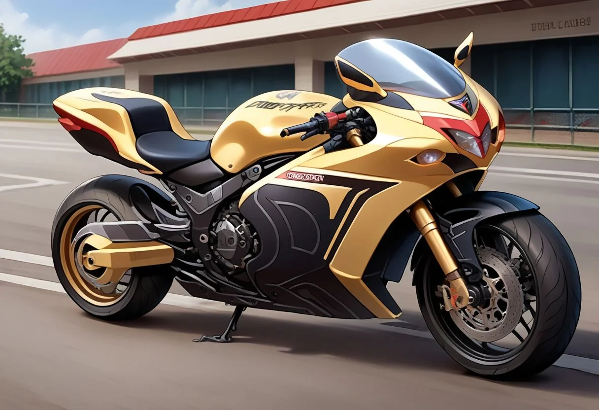 score_9,
rider machine, ducati, yellow motorcycle