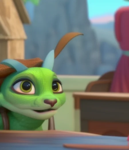 a clothed western dragon, Zootopiav4