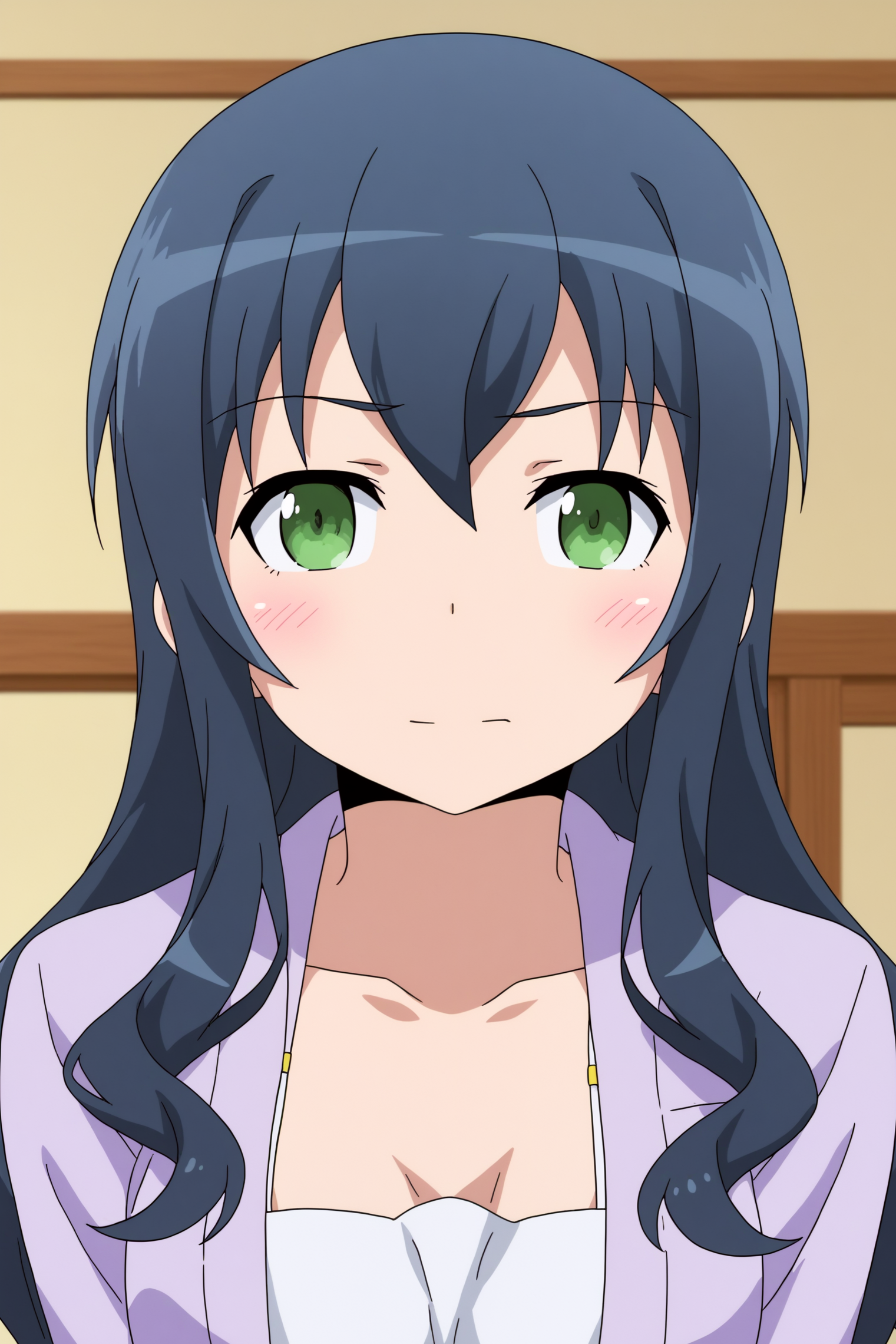solo, anime coloring, Saori Makishima <lora:Oreimo-Saori_Makishima-PDXL:0.8>