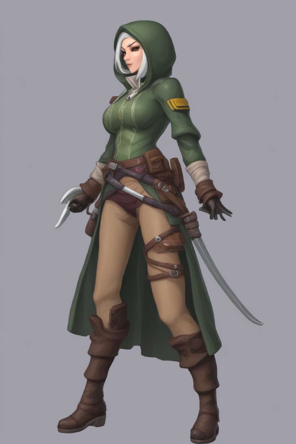 Female rogue, detailed background, masterpiece, best quality, high quality, absurdres <lora:pixel_art:1>