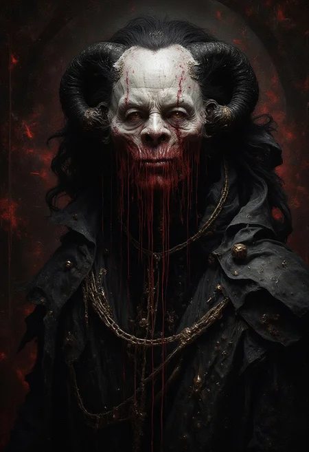 DnD_Grainyboyz,grainy, noise, Dark cyberpunk artwork of THE PROGENITOR OF LUST, Extremely hyper realistic detailed
