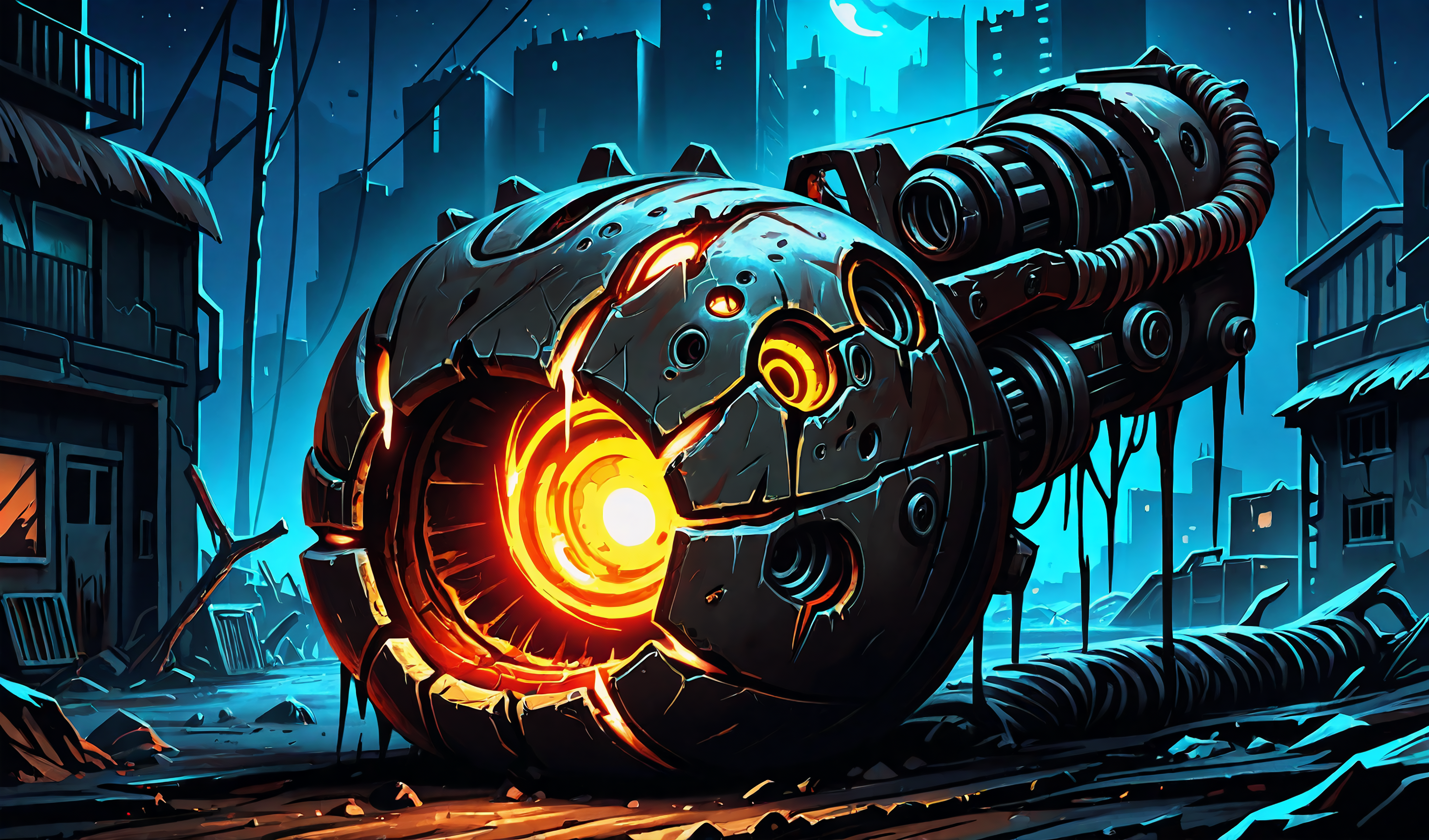 realistic, masterpiece, night, post-apocalyptic overlook, transdimensional rift, divide by zero, no humans, 