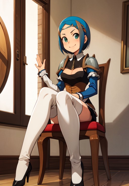 <lora:gate_hur:0.8>, gate_hur, smile, sitting, portrait,, seductive