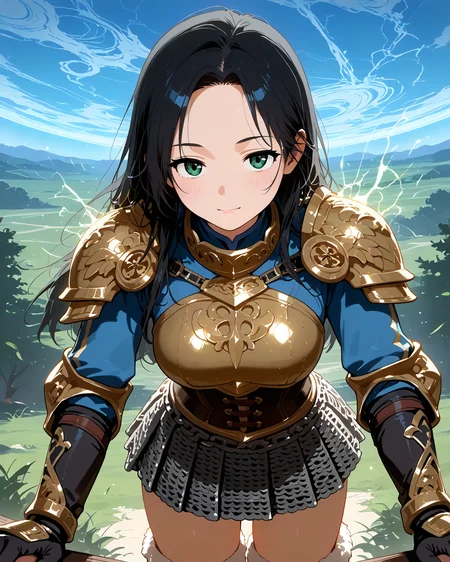 IllusP0s, PonyScores7, source_anime, ah1, IllustriousQual, interesting, exciting, spectacular, wonderful, <lora:Idolmaster_Styles_-_Idolmaster_Classic_-_PonyXL:0.5>, <lora:Idolmaster_Styles_cinderella_girls_u149_-_PonyXL:0.5>,
BREAK (polar opposites),
BREAK 1girl, (curvy), <lora:Ebihara_Naho_illustrious:0.8> Ebihara, skindentation, <lora:shinyskin2:0.2>, glistening skin,
BREAK long hair, (black hair:1.4), (parted hair), <lora:hairdetailpxl:0.2>, hairdetailpxl,
BREAK (green eyes), (downturned eyes:1.4), <lora:expressive eyes:0.2>, expressive eyes, <lora:eyedetailpxl:0.2>, eyedetailpxl, <lora:Eyes_High_Definition:0.2>, EyesHD,
BREAK (("._.")), <lora:Expressive_H:0.2>, Expressiveh, <lora:Emotional_Anime_Expressions_PonyXL_Concept:0.2>, emotional, <lora:Best_Facial_Expression_LoRA_PONY:0.2>, looking at viewer, <lora:Detailed expressive EXEV style -XL Pony V1.0:0.2>, FaceDetail,
BREAK ((Absorbing Energy from Nature)),
BREAK (pale plum Shieldmaiden outfit with studded hide corset, chainmail skirt, hide bracers, fur boots, vendel helmet),
BREAK (((a group of humans surviving on a terraformed planet))),
BREAK <lora:xl_more_art-full_v1:0.2>, <lora:aesthetic_anime_v1s:0.2>, <lora:EpicF4nta5yXL:0.2>, <lora:detailxl:0.2>, detailxl, <lora:Fant5yP0ny:0.2>, best quality, amazing quality, best aesthetic, absurdres, illustration, Volumetric_Lighting, ultra-detailed, very aesthetic, intricate details, 8k, masterpiece, best_quality
BREAK Stable_Yogis_PDXL_Positives, AS-Adult, <lora:Complicated fantasy portrait - XL Pony V2.0:0.2>, bad-hands-5, <lora:HDA_Detailer:0.3>,