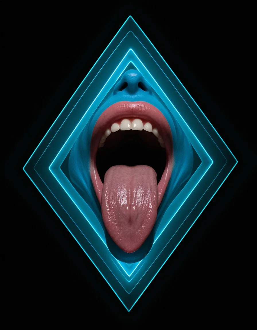 <lora:dmd2_sdxl_4step_lora_fp16:1.0>,
<lora:DMT_Rhombus_Goddess-000001:0.9>,blue glowing_rhombus, DMT_RhombusFace, colored geometric face, psychedelic symmetry, 1girl, (long tongue out),