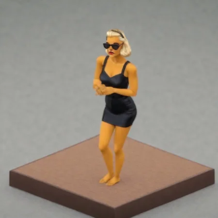 thesims,, isometric,
WallRES
Highly stylized illustration of a blonde woman in her 50s, wearing trendy sunglasses and black smart casual clothing, standing in front of a luxurious villa with a pout on her face. The illustration captures the essence of the "bimbo" stereotype while also showcasing the opulence and wealth associated with baby boomers. Art style inspired by Roy Lichtenstein's pop art, vibrant colors and bold lines, digital painting by Audrey Kawasaki.