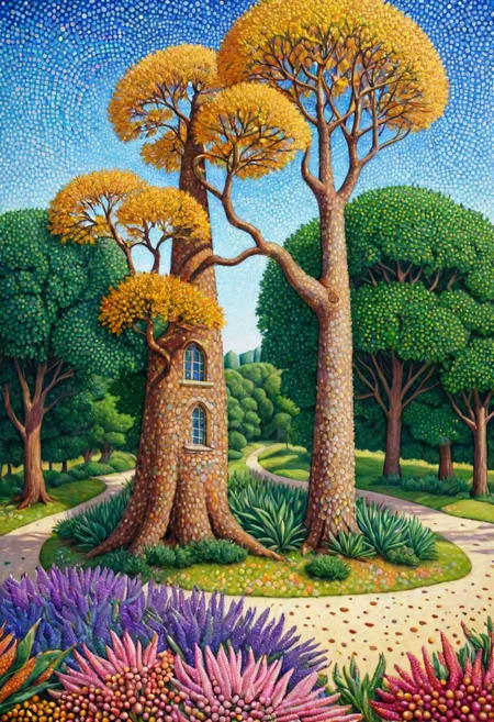 pointillism symbiosis