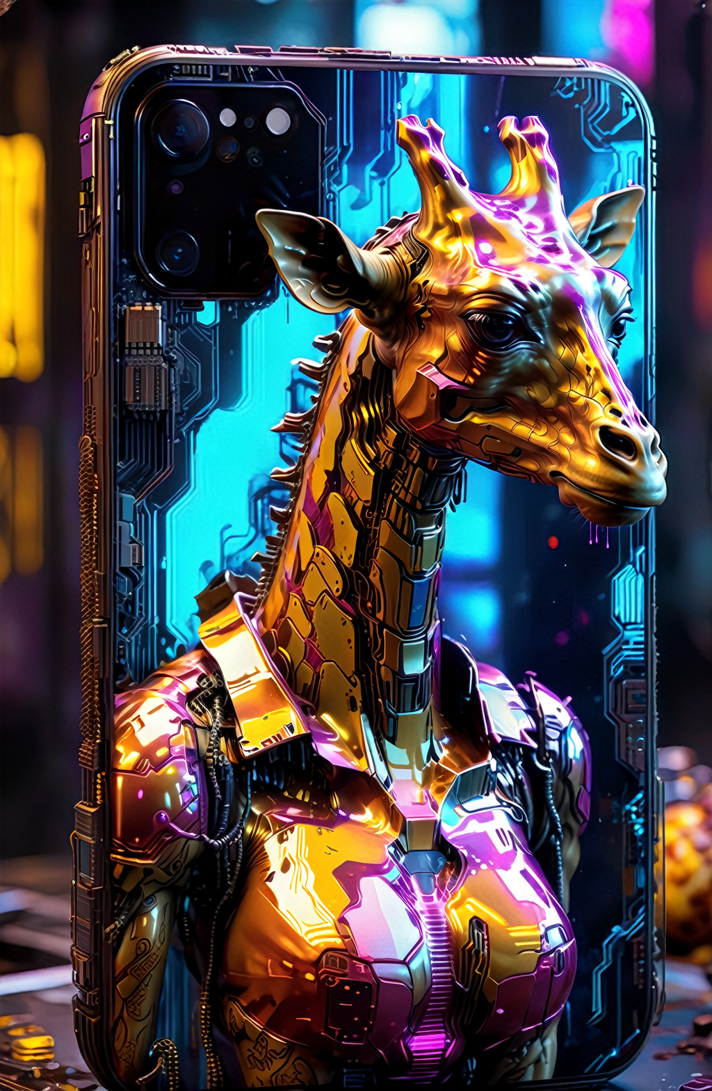 (Iphone:1.2) Ultra Rendering 8k, Intensive fear, Made of smooth paint and colored transparents, art that is beyond my imagination, milk, potatoes, giraffes, no humans, fantasy, details that are beyond my imagination, so horrific that I can't describe it
 <lora:DonMCyb3rN3cr0XL:0.2>  <lora:add-detail-xl:0.25> <lora:Face_Robotics_sdxl:0.15> <lora:xl_more_art-full-beta2:0.25>
Then even the entire phone is filled with details, which is really dangerous <lora:sdxl_cyberpunk:0.25> cyberpunk style, cyberpunk <lora:sdxl_photorealistic_slider_v1:0.5> <lora:xl_more_art-full_v1:0.4>