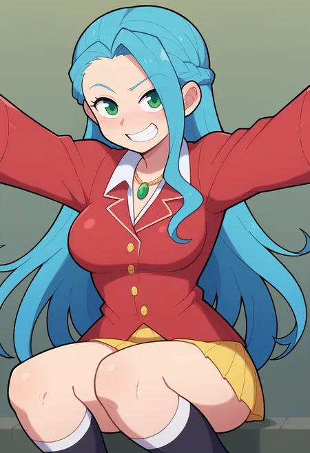 score_9, BREAK <lora:stealthbrock-guy-PONYv1:1>, 1girl, solo, nefertari vivi,