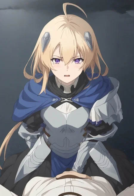 (masterpiece, best quality), intricate details, 1girl, 1girl, Ines Harness, purple eyes, blonde hair, long hair, low tie ponytail.
BREAK Depicts a regal, mysterious figure draped in elegant dep blue and gold garments, a female witch, cute, realistic, twinkling eyes.
BREAK
Straddling, from above, crying, cry, tears, wet, sweat, sweating, red cheeks, steam, vapor.