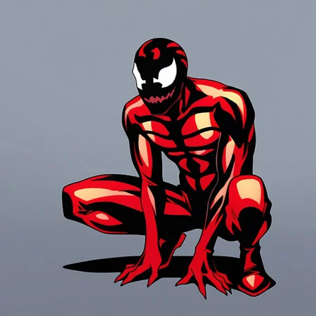 Carnage from Spider-man animated series,