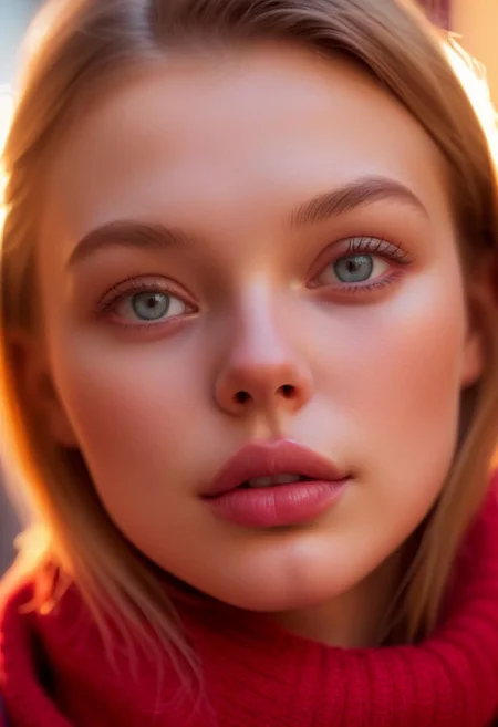 Bonnie, anna, highly detailed face, big lips, russian girl,(bokeh:1.3), sharp, ultra detailed, lens flare, dream like art, ultra realistic, ultra detailed clothing, ultra detailed shadows, vibrant, ultra detailed lighting