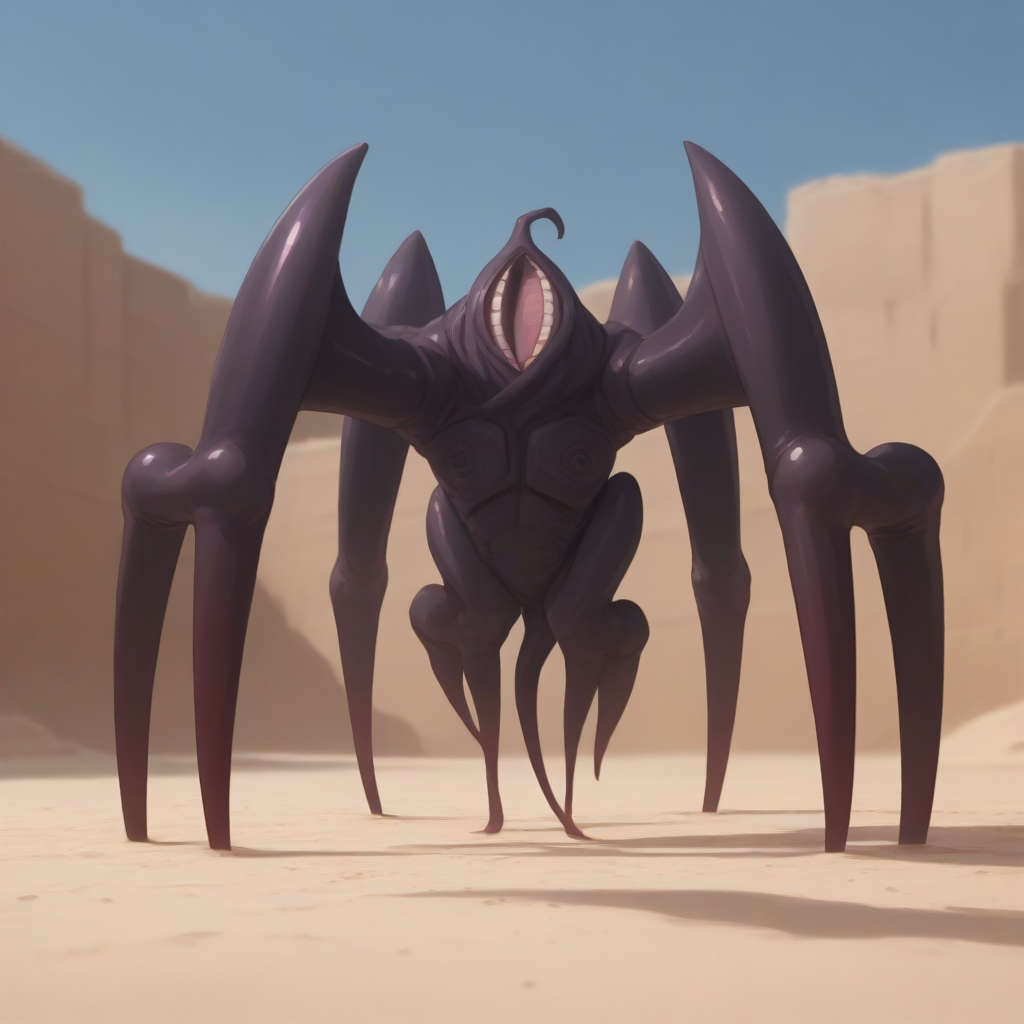 score_9, score_8_up, score_7_up, best quality, masterpiece, source_anime, zPDXL, zPDXL_xxx, BREAK
solo, indoor,  in desert
<lora:add-detail-xl:1> <lora:detail_eyes:0.5>, , solo, lahmu, monster, tentacles <lora:lafmu:1>