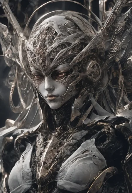 (Masterpiece:1.3), (best quality:1.2), (detailed background:1.1), (intricate details:1.1), (detailed background:1.2), 1girl, solo focus, perfect anatomy, source anime,
BREAK
(score_9, score_8_up, score_7_up), (Masterpiece), (expressive eyes), 1girl, 
Automaton, colored skin, white skin, joints,
white hair, GRAY EYES, SILVERIRIS, EYETEXTURE,
<lora:MGE_V5.0:1.2>
BREAK
erotic pose, detail background, finger near mouth,intense stare, lying on back,
edgy and dramatic fashion photography,volumetric lighting, bloom, harsh lighting, muted colors,
dynamic angle, side shot, smirk,
BREAK
NegativeDynamics,scenery,bleakfaith,hand gesture,