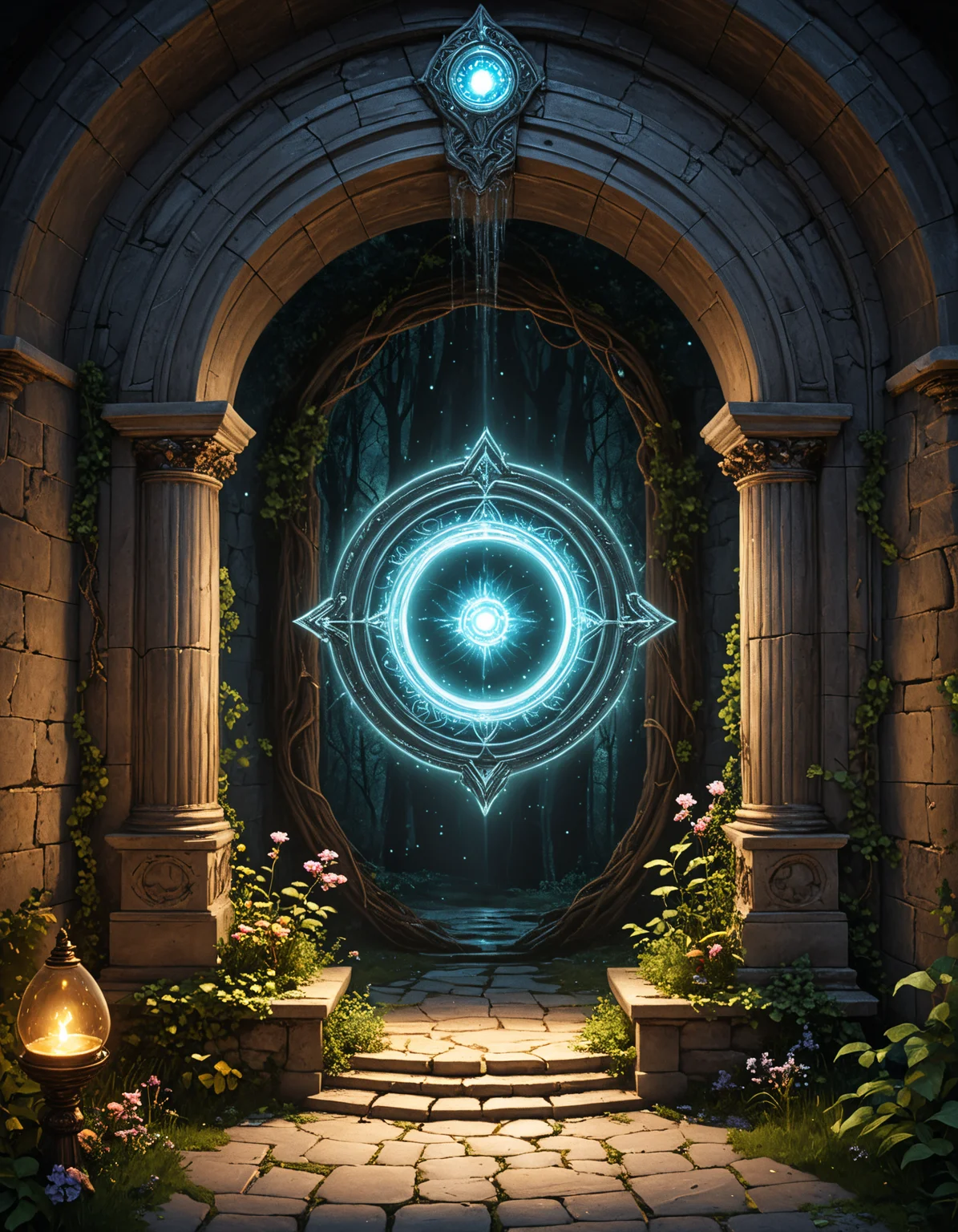 A magical portal, (Arcane allegory:1.3) <lora:xl_more_art-full_v1:0.5> <lora:add-detail-xl:0.7>