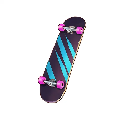 skateboard, solo, white background, simple background, no humans <lora:outsemreal:1>