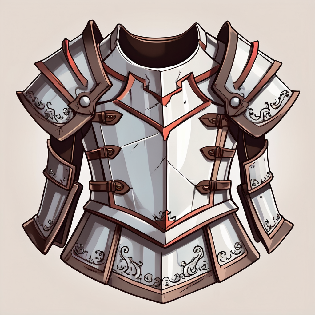 a armor,
white background, simple background, detailed anime style,game icon, 
<lora:anime_game_icon:1>
