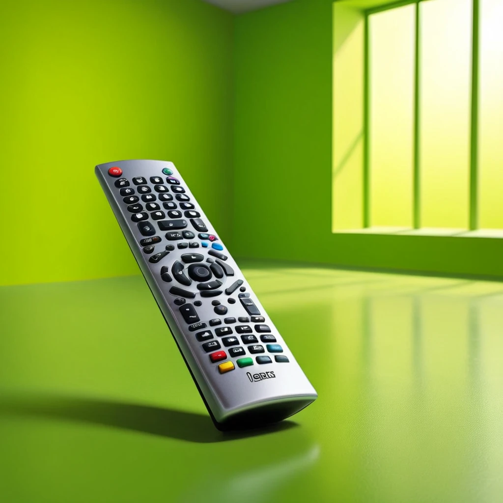 (remote control showcase) <lora:52_remote_control_showcase:1.1>
Lime background,
high quality, professional, highres, amazing, dramatic,
(Serene yoga studio and calming ambiance:0.5),