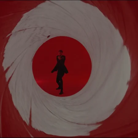 UHD, 4k, ultra detailed, cinematic, a photograph of <lora:Gun barrel sequence v2:1>
a man standing shooting at camera in a red tunnel with a gun is see through a tunnel hole,solo,1boy,holding,male focus,letterboxed,red theme , Gun barrel hole, gun barrel's interior, pinhole camera, Gun barrel sequence style, epic, beautiful lighting, inpsiring