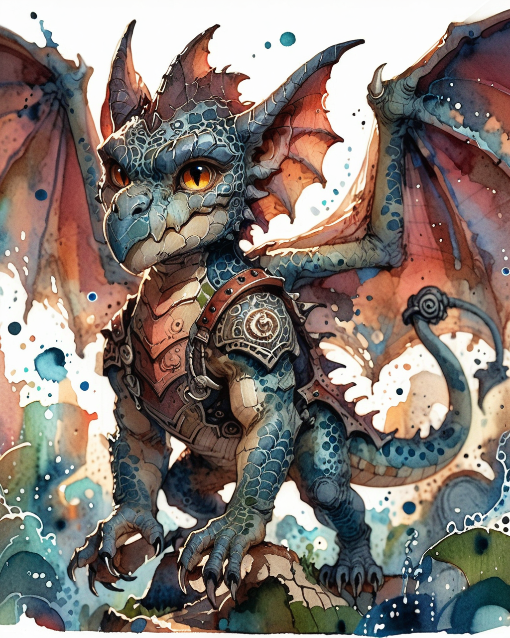 score_9, score_8_up, score_7_up, intricate details, rating_safe,
<lora:SoftWatercolors:1>, SoftWaterColor, 1boy(,
feral furry, gargoyle, 
full body, looking at the viewer, solo, friendly expression), detailed background, depth of field, subsurface scattering, 
<lora:ral-chrosc-clr:0.3>, ral-chrosc-clr,
<lora:xl_more_art-full_v1:0.3>,
<lora:add-detail-xl:0.3>