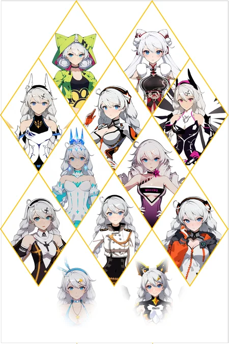 (SDXL) Lora-琪亚娜-Kiana YOUNGER-崩坏三 Honkai Impact 3rd-MIHOYO Collection 米家全家桶系列
