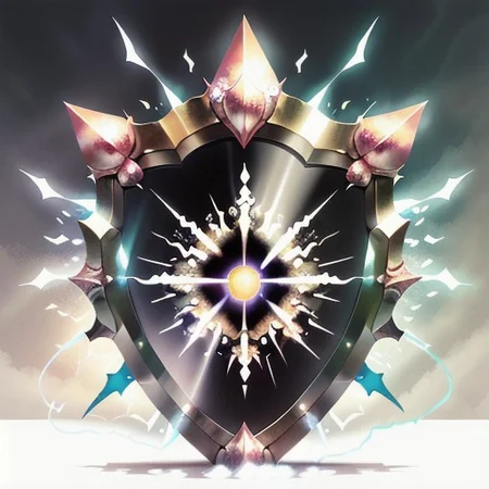 MagicItem_v1 <lora:MagicItem_v1:1> white background,
Masterpiece, professional quality, (magical shield:1.3) on a (white background:1.2), ornate design, shimmering surface, (defensive aura:1.5), intricate engravings, glowing edges, fantasy art, by (Yoshitaka Amano:1.1), high detail, dramatic lighting, protective energy, captivating atmosphere.
masterpiece, professional quality