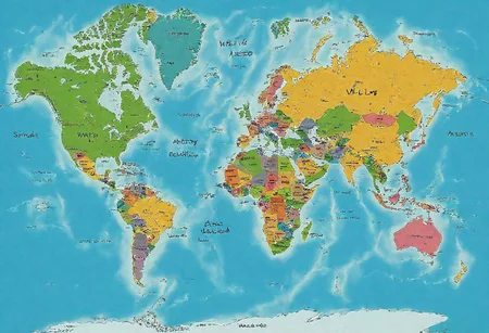 (World Map)