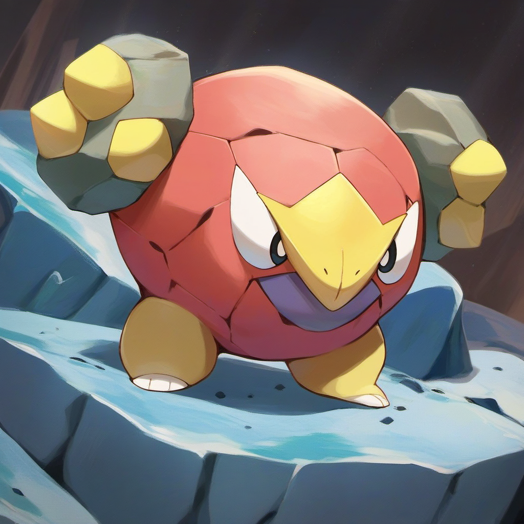 source_furry, rating_safe,  <lora:pokemon_pony_xl:0.4>, Type: Rock, Type: Ground, Egg Group: Mineral, is a Pokémon composed of a giant chain of gray boulders that become smaller towards the tail, Its length makes it the tallest Rock, -type Pokémon, It has black eyes and a rounded snout, On top of its head is a rocky spine, As it grows older, it becomes more rounded and smoother, eventually becoming similar to black diamonds, Inside its brain is a magnet that serves as an internal compass, guiding   wherever they need to go and prevents them from getting lost while digging, score_9, score_8_up, score_7_up, score_6_up, score_5_up, score_4_up