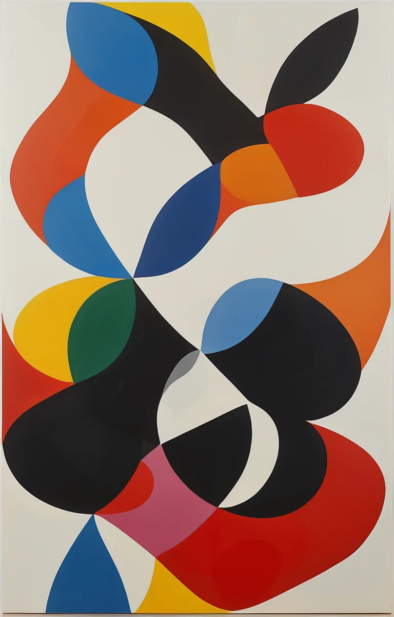 masterpiece,best quality,<lora:tbh288-sdxl:0.9>,illustration,style of Ellsworth Kelly portrait of family