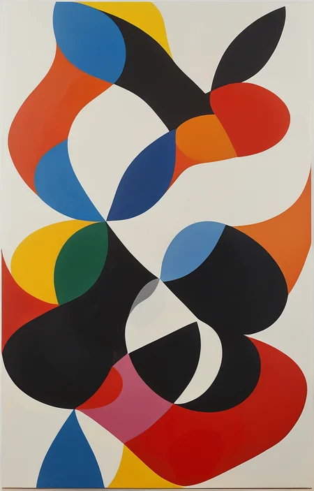 masterpiece,best quality,<lora:tbh288-sdxl:0.9>,illustration,style of Ellsworth Kelly portrait of family
