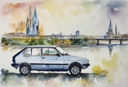 Ford Fiesta, Skyline of Cologne